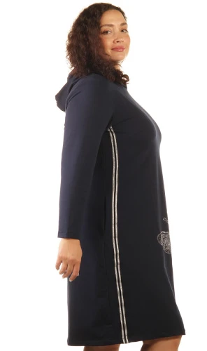 Платье женское с капюшоном 253475 фото 2