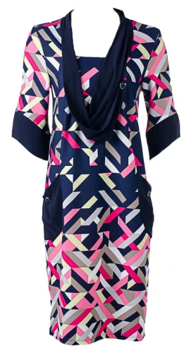 Платье женское с карманами 251127