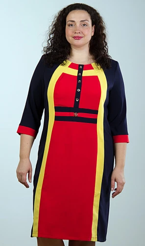 Платье женское рукав 3/4 253080