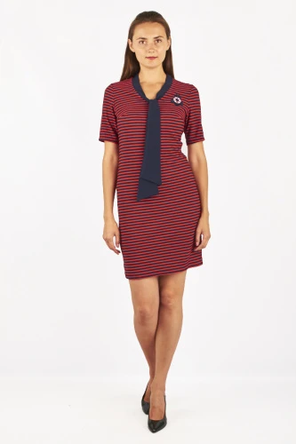 Платье женское в полоску 2621