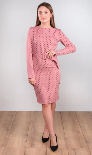 Платье женское в горошек 252710 фото 2