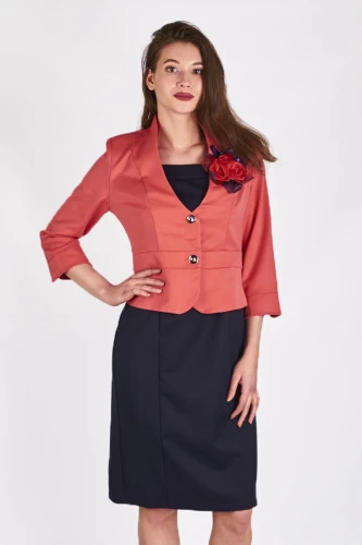 Платье женское с пиджаком 2802