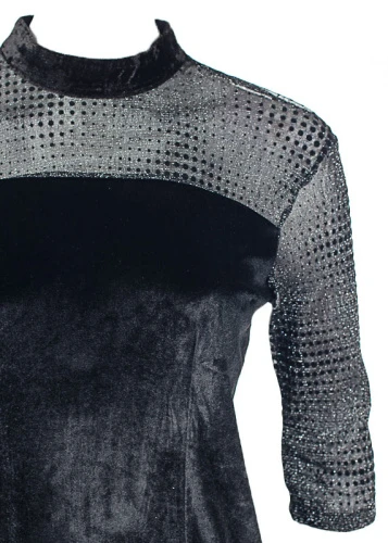 Платье женское бархатное 250431 фото 3