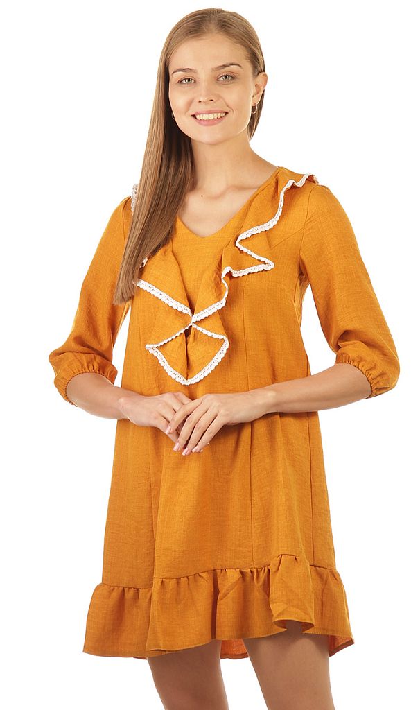 Платье женское с воланами 253371