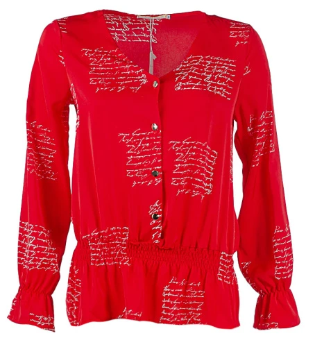 Блузка женская с длинным рукавом 250709