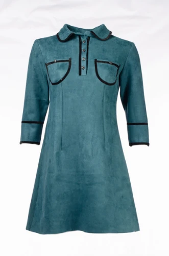 Платье женское с отделкой 248542