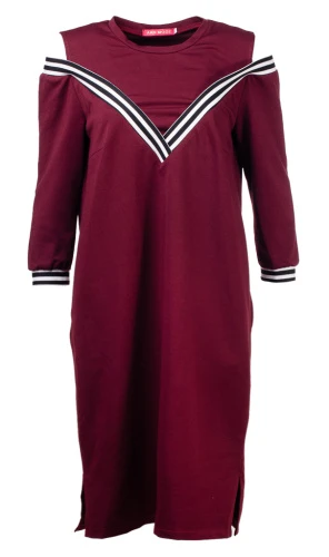 Платье женское с открытыми плечами 252881