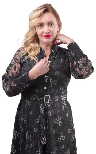 Платье женское гипюровое 252713