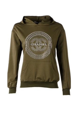 Толстовка женская со стразами 227866