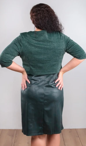 Платье женское комбинированное 252835 фото 3