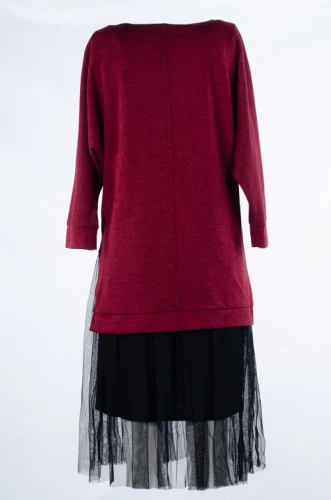 Платье женское с сеткой 248505 фото 2