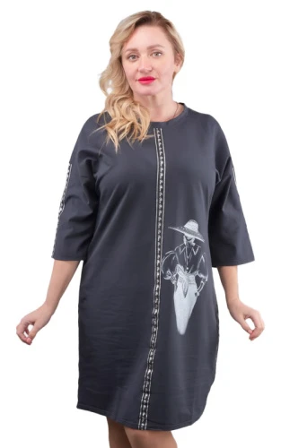 Платье женское с принтом 252740