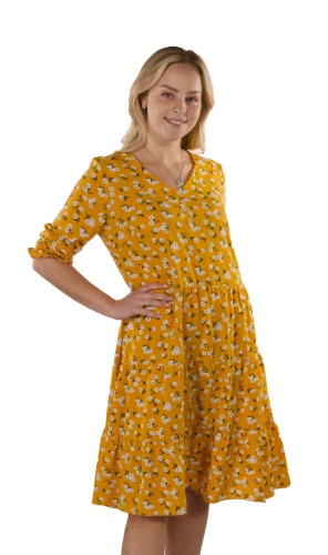 Платье женское ярусное 253389