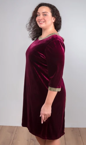 Платье женское бархатное 252844 фото 2