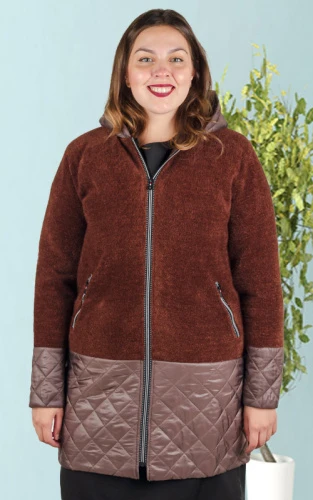 Кардиган женский комбинированный 252108