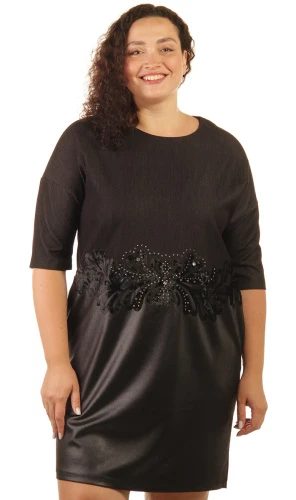 Платье женское со стразами 253441