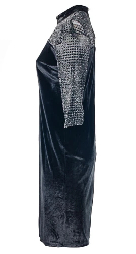 Платье женское бархатное 250431 фото 2