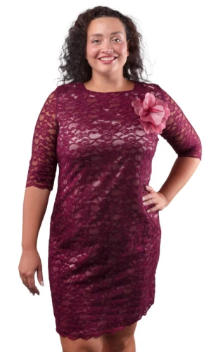 Платье женское гипюровое 250917