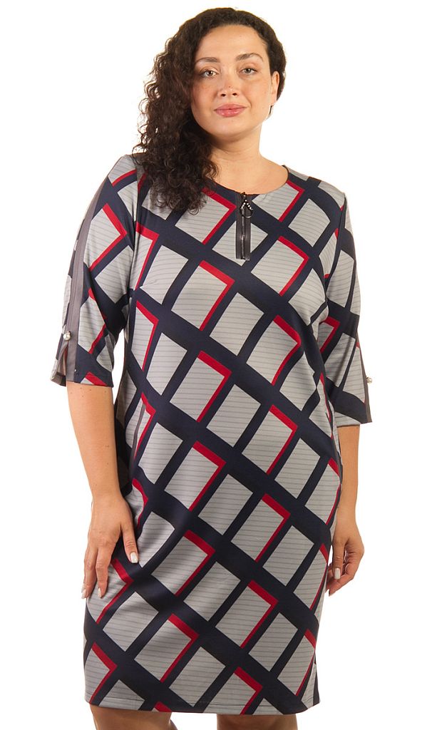 Платье женское с молнией 253401