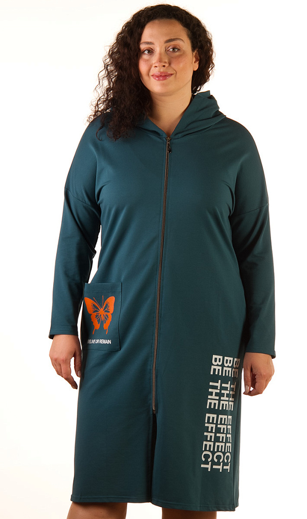 Платье с капюшоном 253165