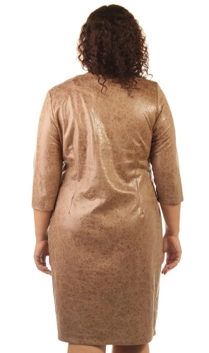 Платье женское под кожу 253520 фото 2