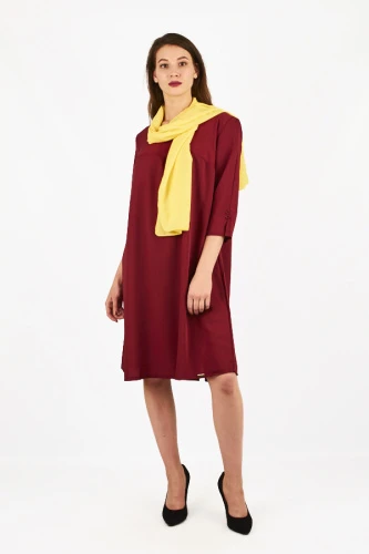 Платье женское с палантином 2404