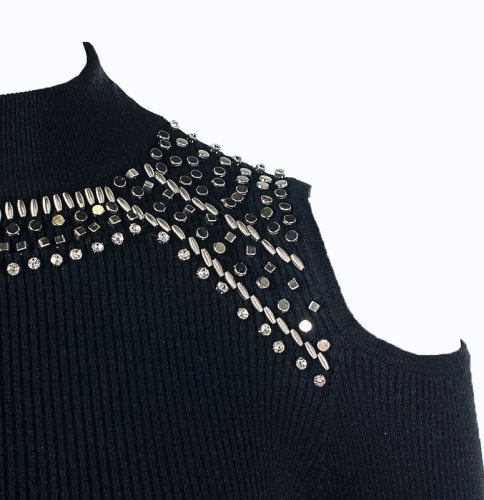 Джемпер женский с декором 250628 фото 2