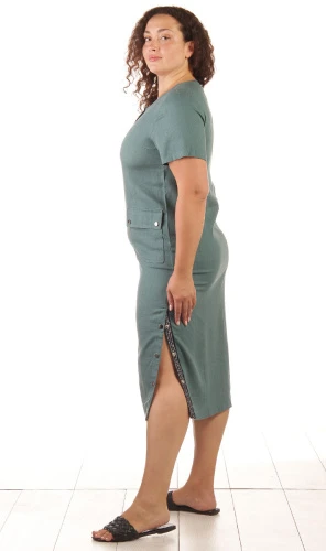 Платье женское на кнопках 253561 фото 2