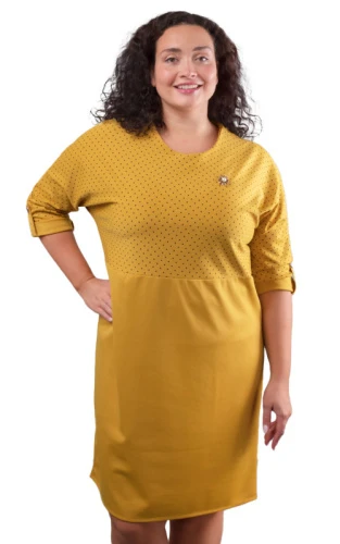 Платье женское в горошек 252548