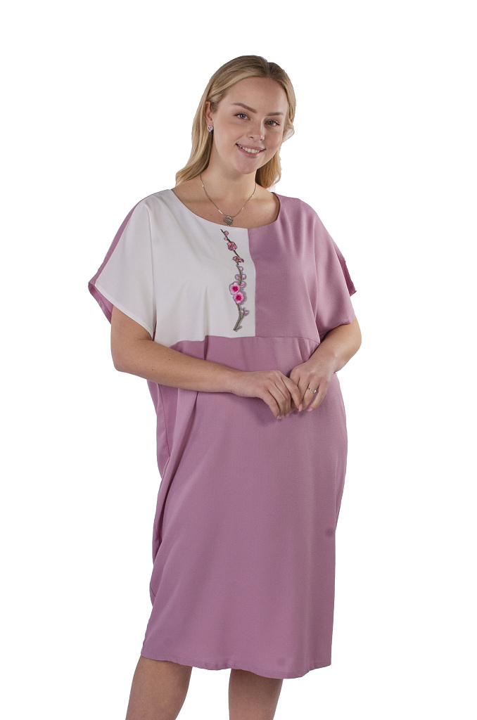 Платье женское с вышивкой 2300493