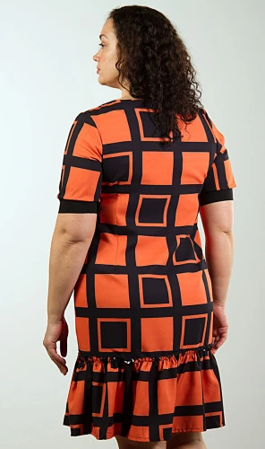 Платье женское с оборкой 253076 фото 3