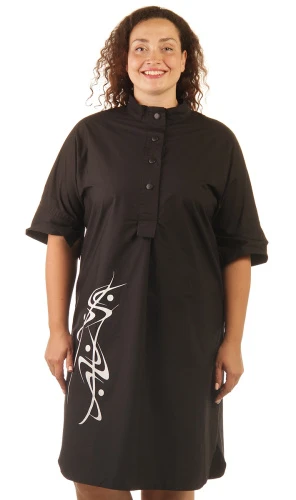 Платье женскоес принтом 253562