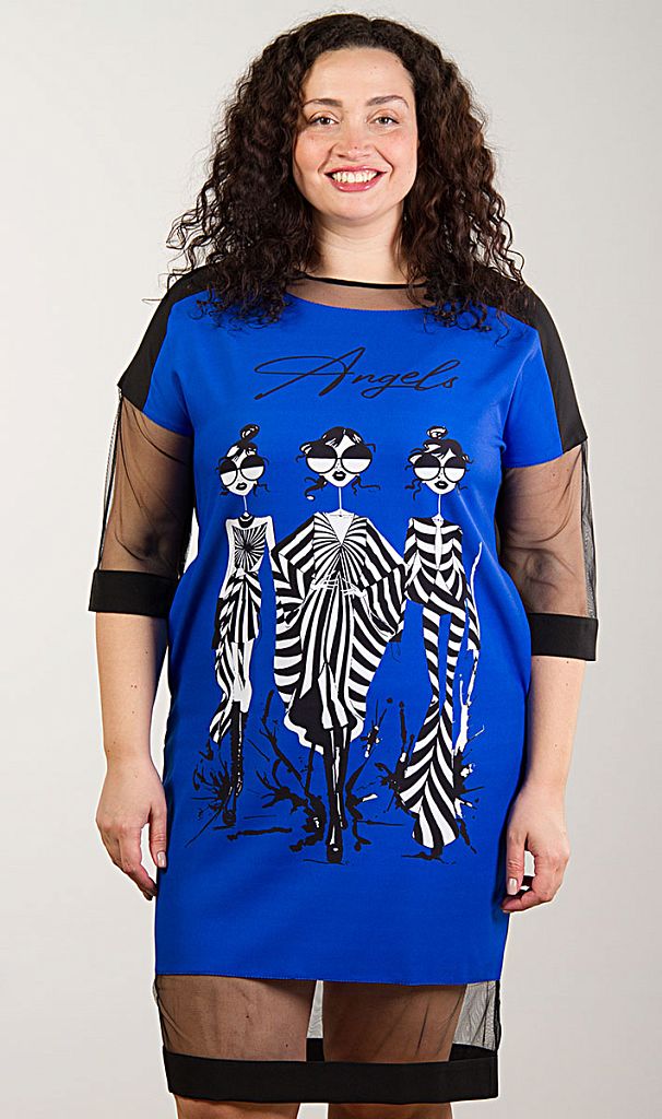 Платье женское с принтом 253057