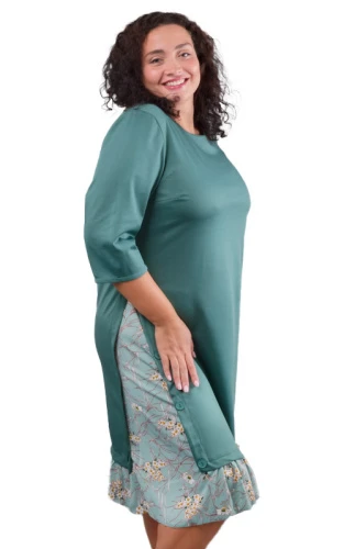 Платье женское с оборкой 252560