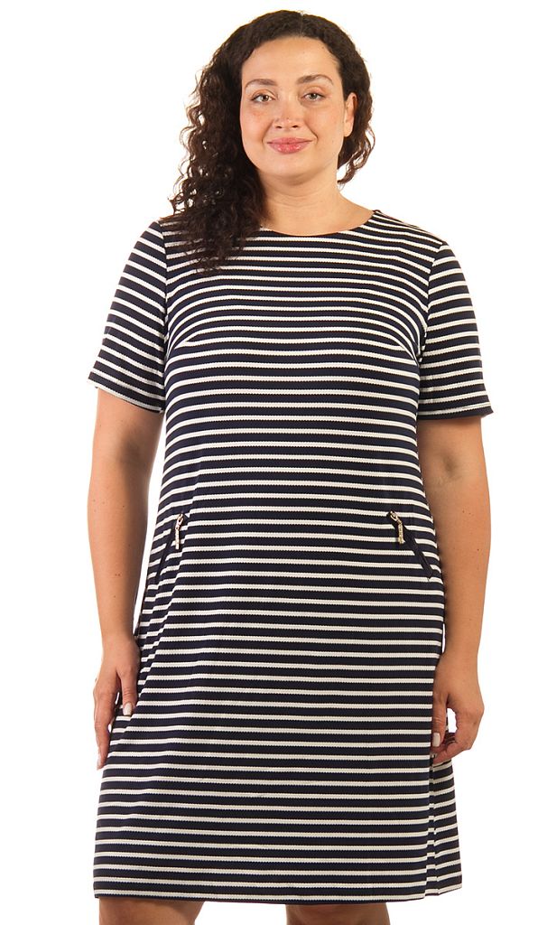 Платье женское в полоску 253402