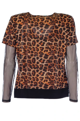 Блузка сетчатый рукав 248355 фото 2