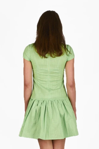 Платье женское в горошек 2671 фото 2