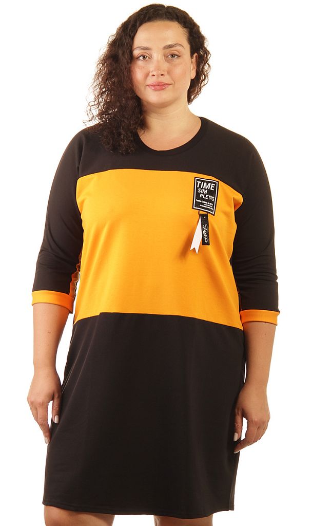 Платье-туника женское трикотажное 253196