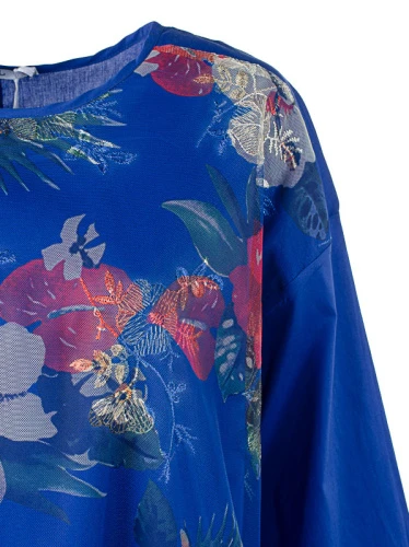 Платье женское комбинированное 251129 фото 4