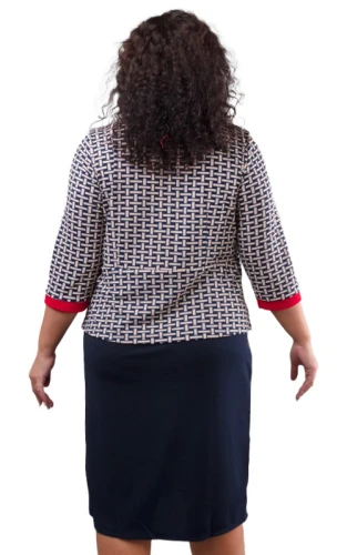 Платье женское с баской 252549 фото 3