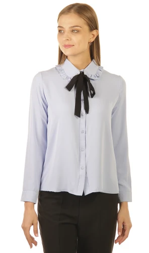 Блузка женская с бантом 253776