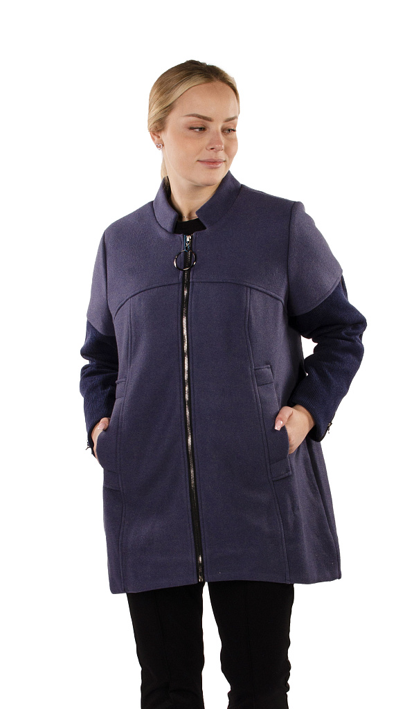 Пальто женское на молнии 251838