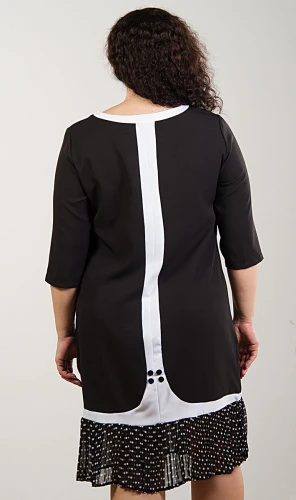 Платье женское с плиссированной оборкой 253075 фото 3