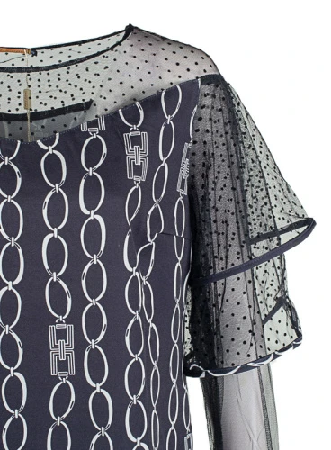 Платье женское с сеткой 251991 фото 3