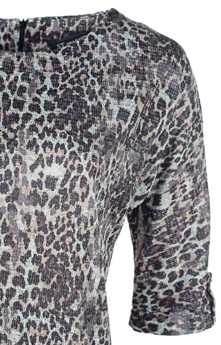 Платье женское леопардовое 250420 фото 2