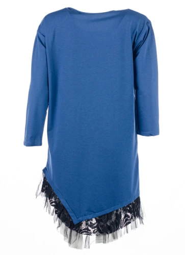 Платье женское с сетчатой оборкой 249464 фото 2