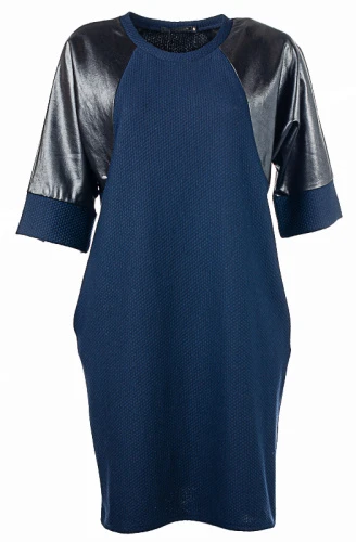 Платье женское комбинированное 249927