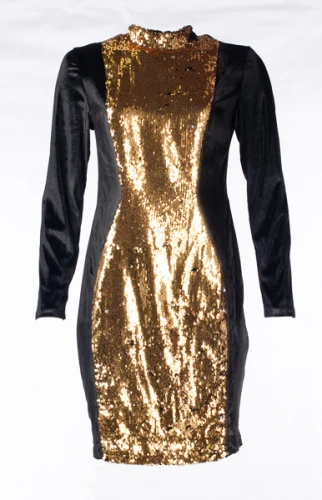 Платье женское с пайетками 248533