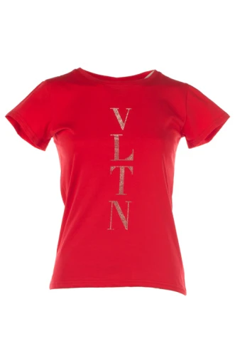 Футболка женская со стразами 2297573