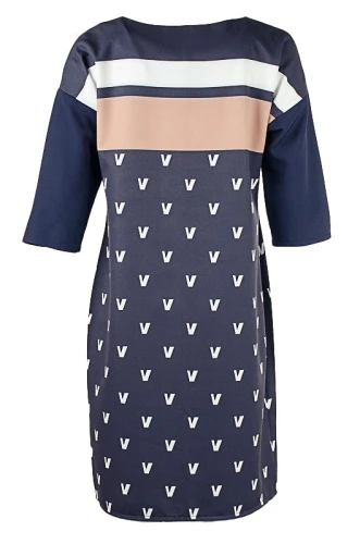 Платье женское рукав 3/4 250922 фото 2